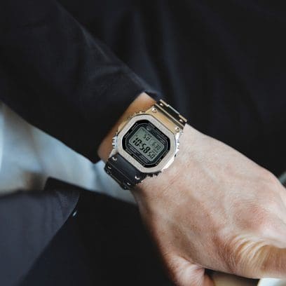 G-SHOCK GMW-B5000D-1 手錶 銀色 #11