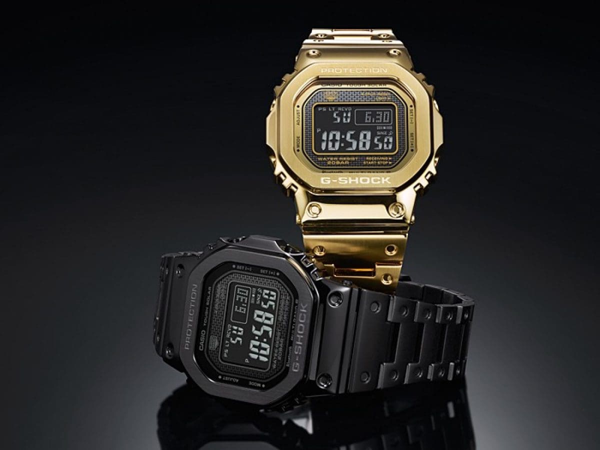 G-SHOCK GMW-B5000GD-9 手錶 金色 #8