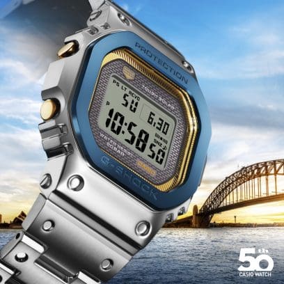 G-SHOCK GMW-B5000SS-2 手錶 藍色，淺藍 #2