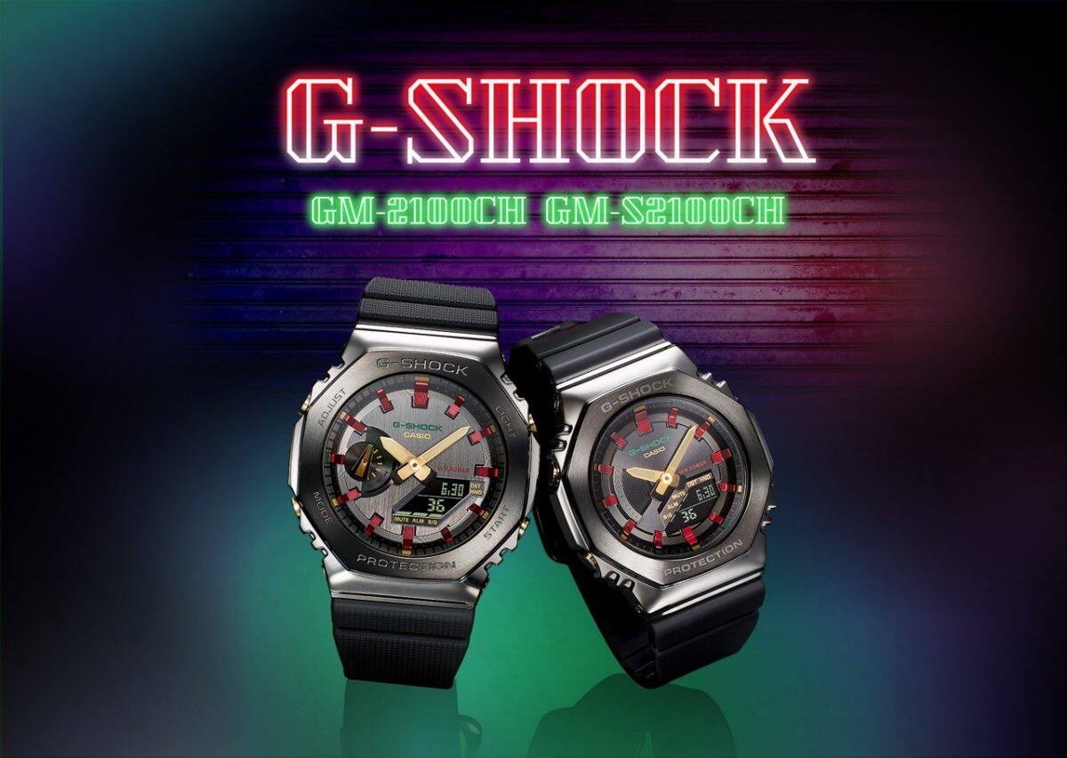 G-SHOCK GM-2100CH-1A 手錶 黑色 #5