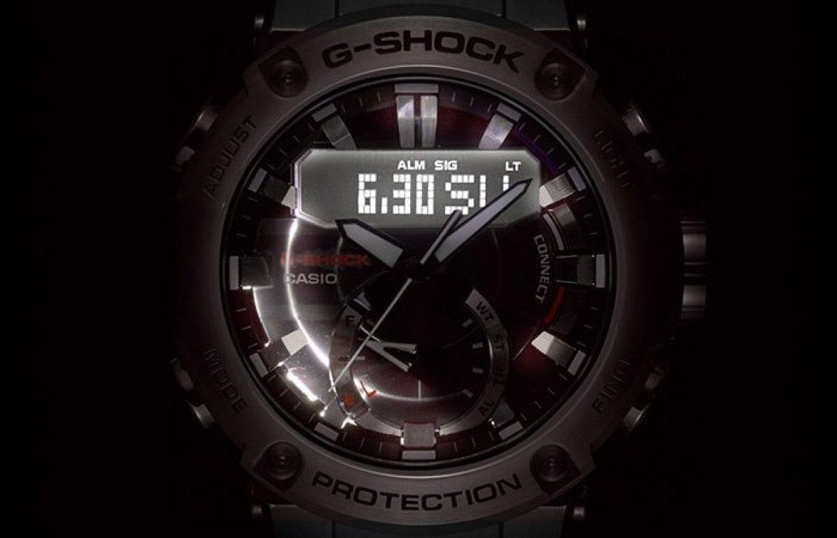 G-SHOCK GST-B200-1A 手錶 銀色 #5