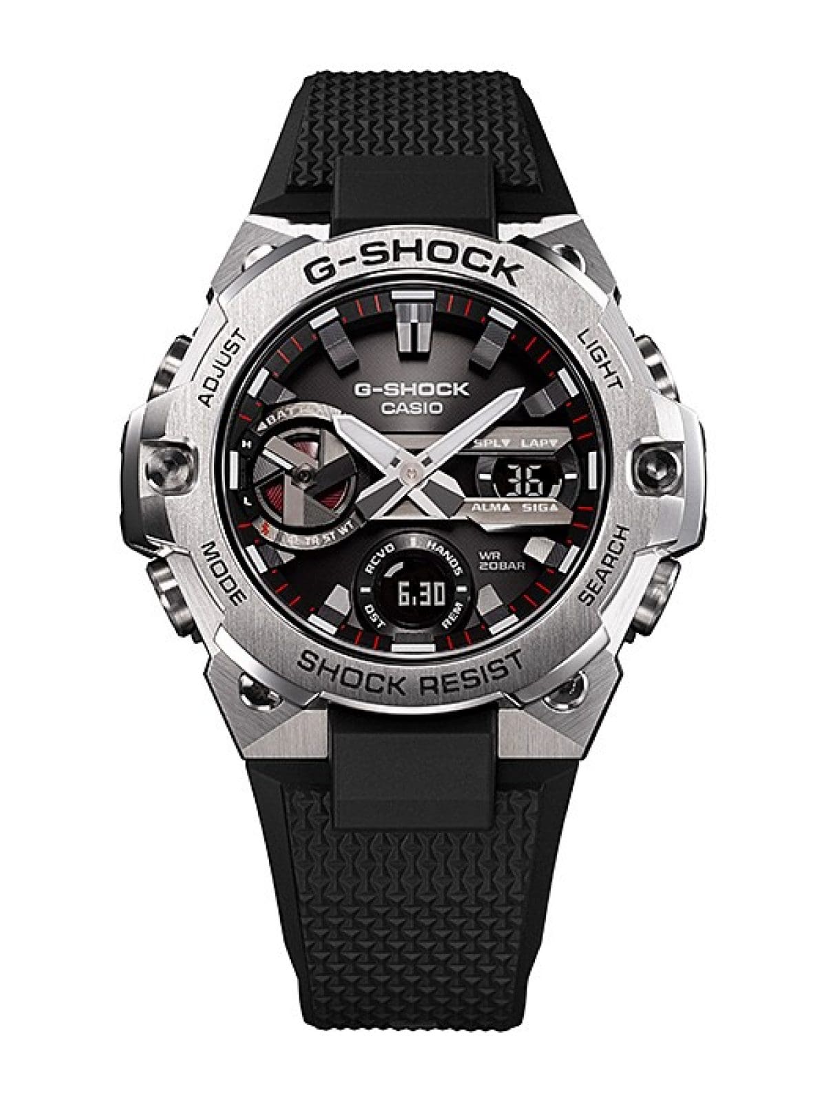 G-SHOCK GST-B400-1A 手錶 銀色 #3