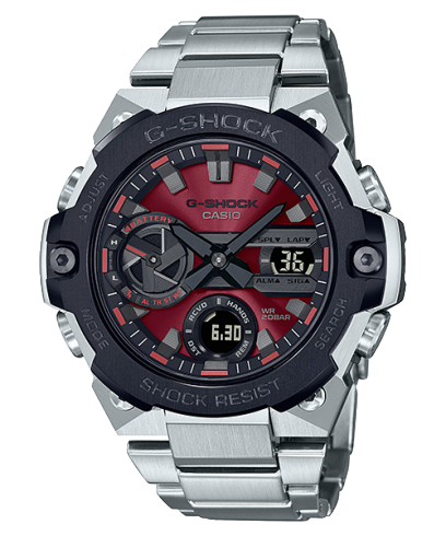 G-SHOCK GST-B400AD-1A4 手錶 銀色 #1
