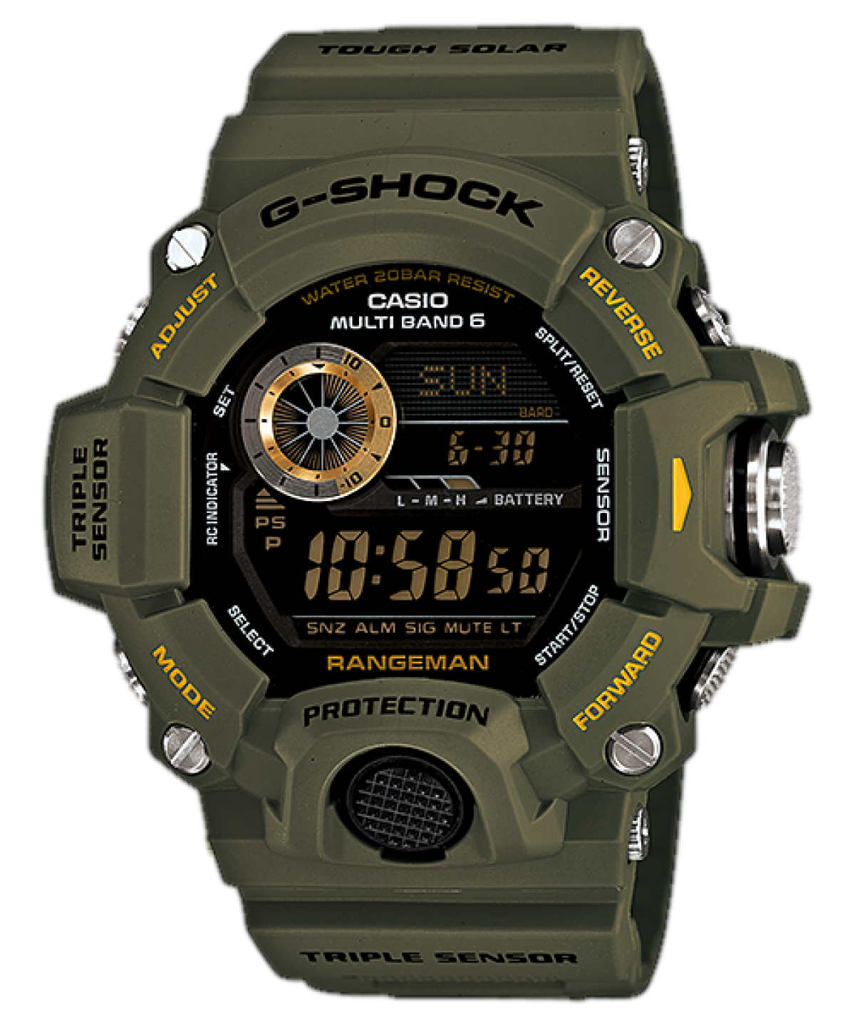 G-SHOCK GW-9400-3 手錶 綠色 #1