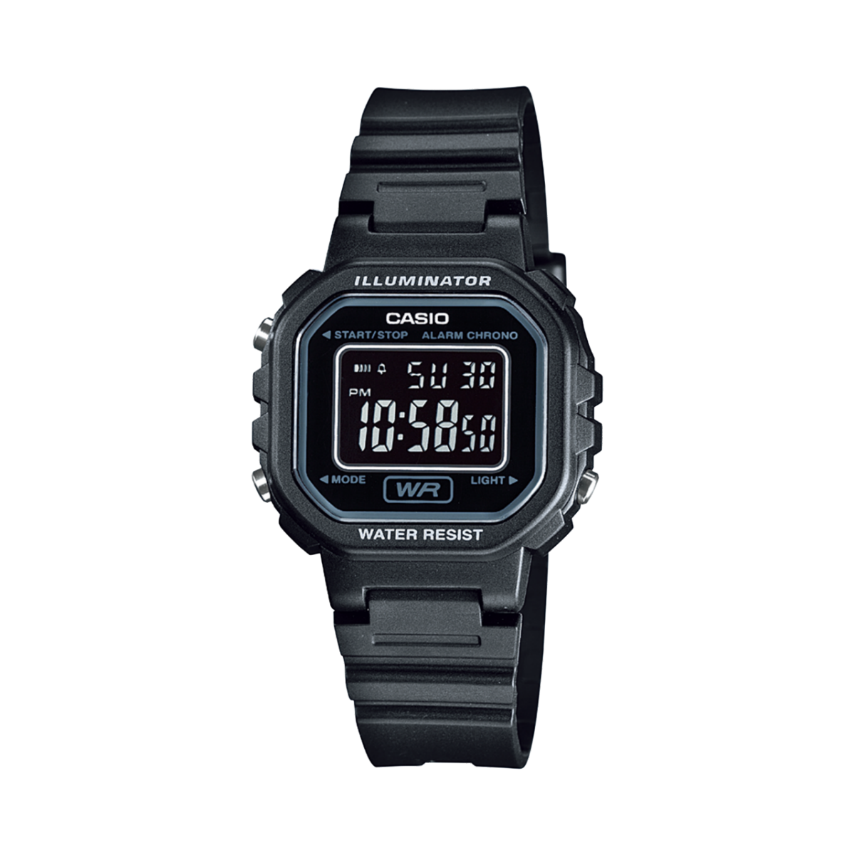 CASIO LA-20WH-1B 手錶 黑色 #1