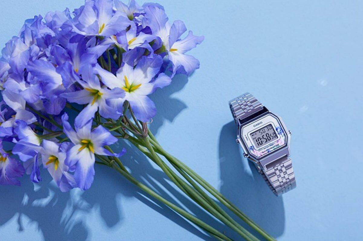 CASIO LA680WA-4C 手錶 銀色 #2