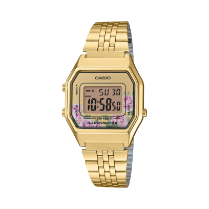 CASIO LA680WGA-4C 手錶 金色 #1