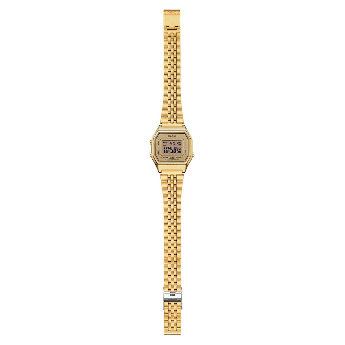 CASIO LA680WGA-9 手錶 金色 #13