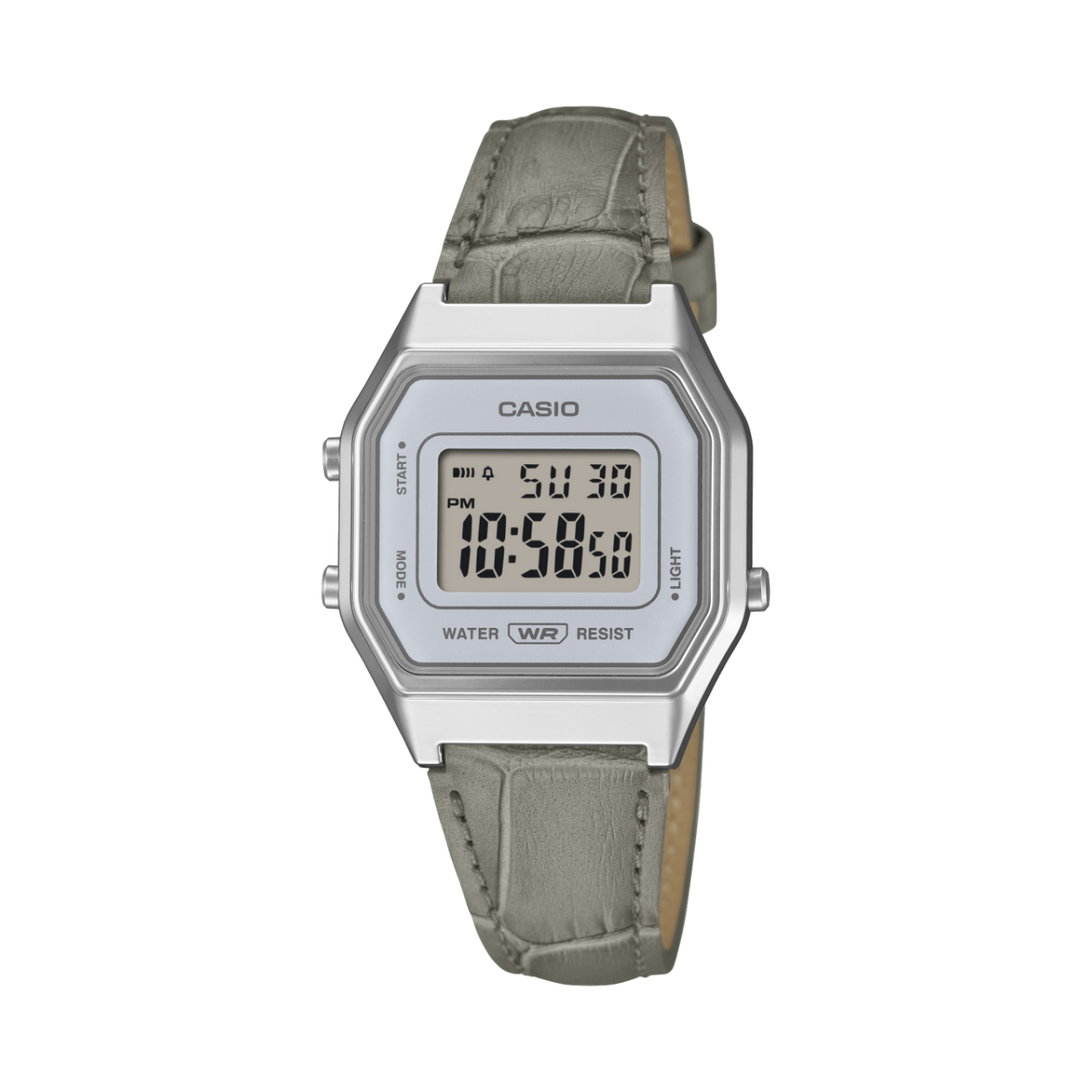 CASIO LA680WEL-8A2 手錶 銀色 #1