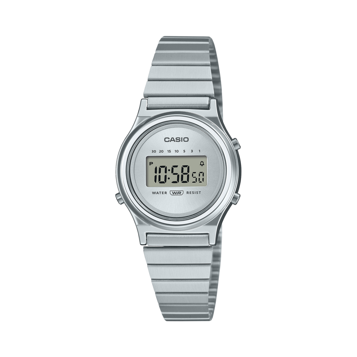 CASIO LA700WE-7A 手錶 銀色 #1