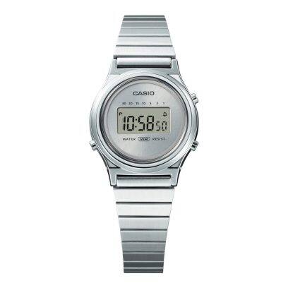 CASIO LA700WE-7A 手錶 銀色 #3