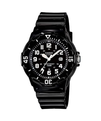CASIO LRW-200H-1BV 手錶 黑色 #1