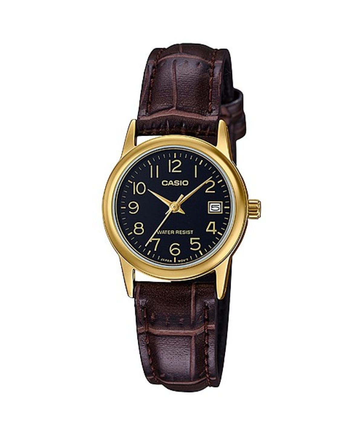 CASIO LTP-V002GL-1B 手錶 金色 #1