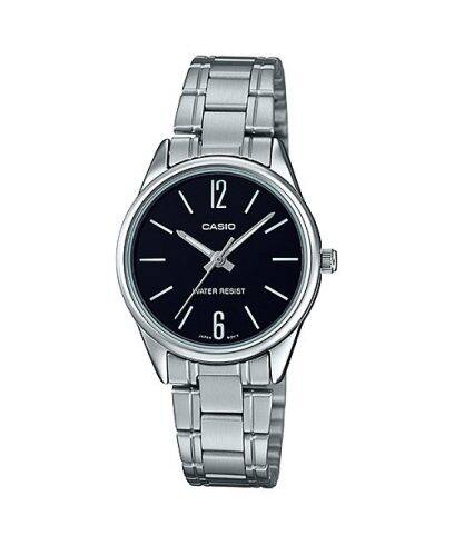 CASIO LTP-V005D-1B 手錶 銀色 #1