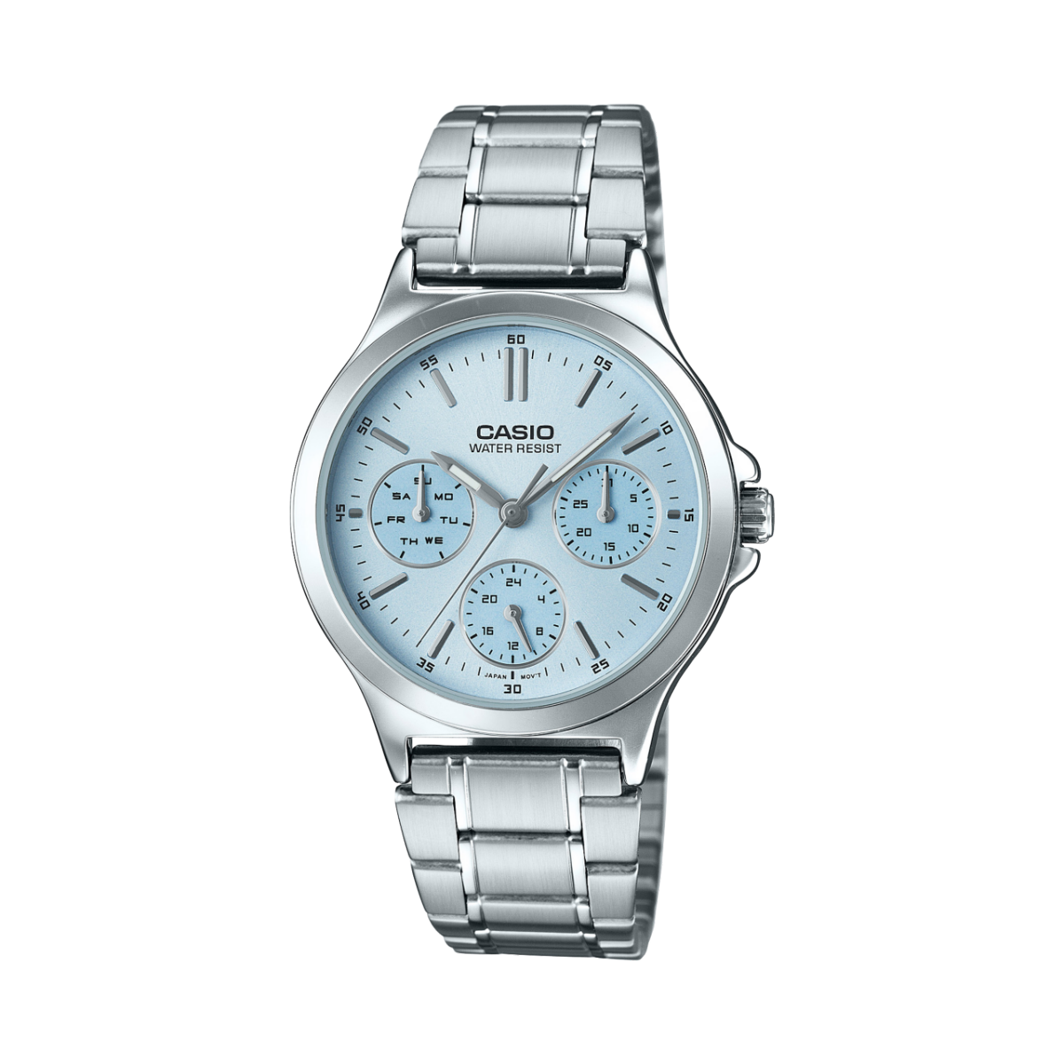 CASIO LTP-V300D-2A 手錶 銀色 #1