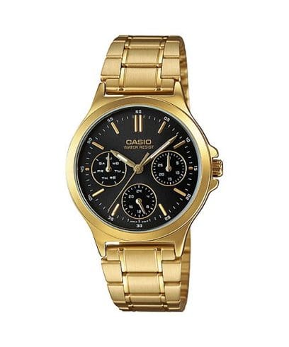 CASIO LTP-V300G-1A 手錶 金色 #1