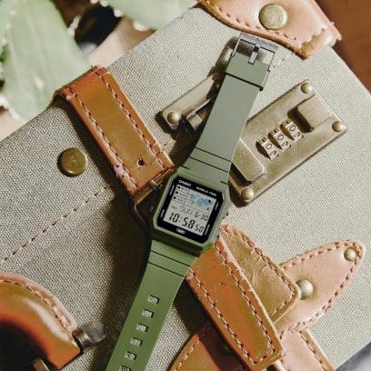 CASIO LF-30W-3A 手錶 綠色 #2