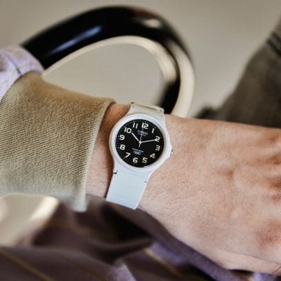 CASIO MQ-24UC-8B 手錶 米色 #4