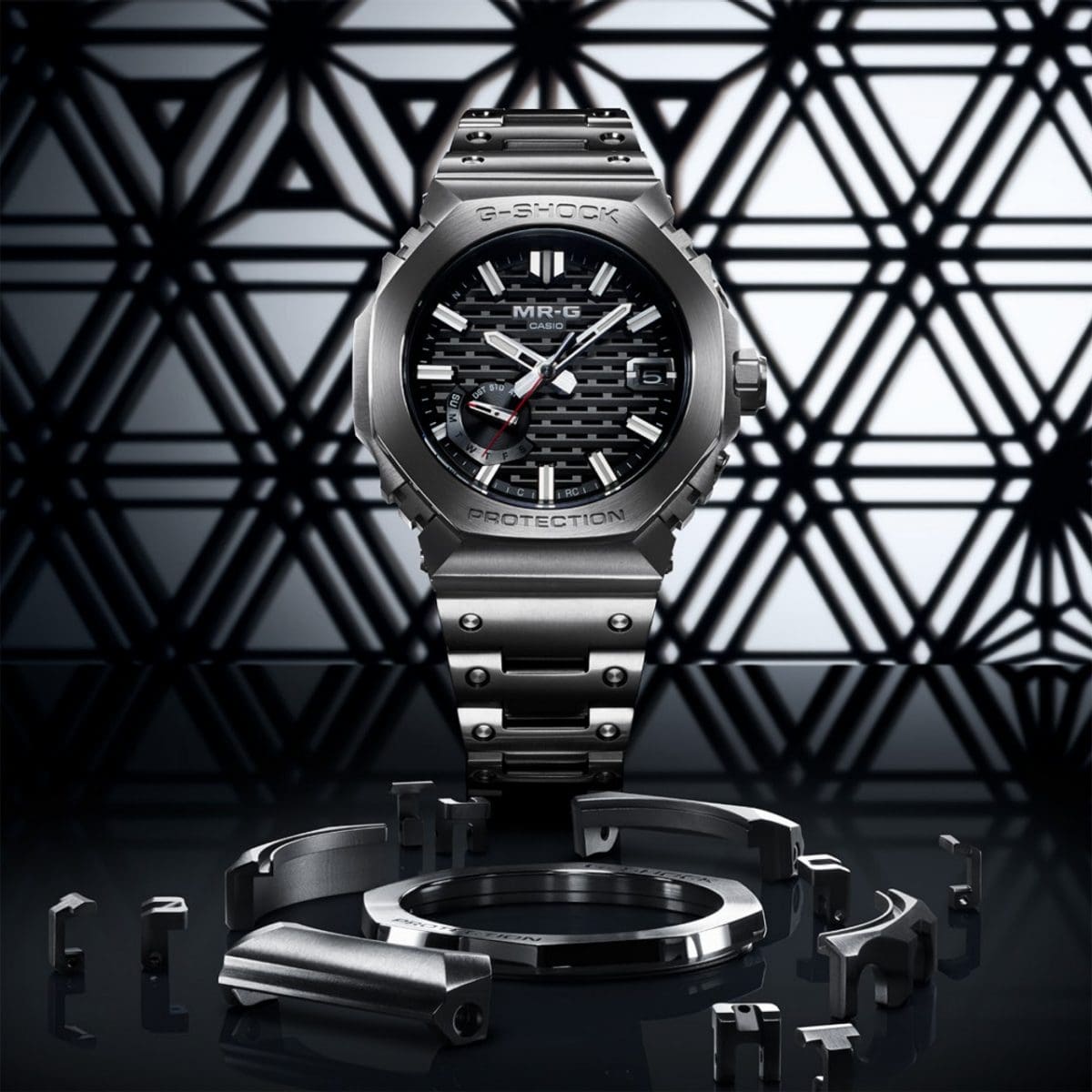 G-SHOCK MRG-B2100D-1A 手錶 銀色 #3