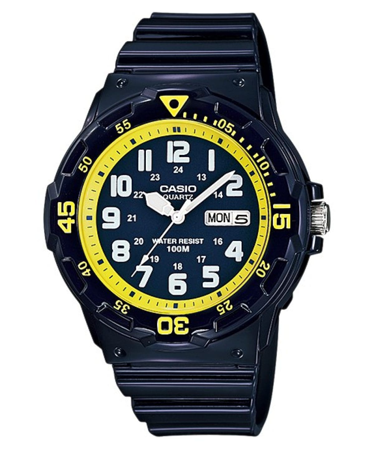 CASIO MRW-200HC-2BV 手錶 黑色 #1