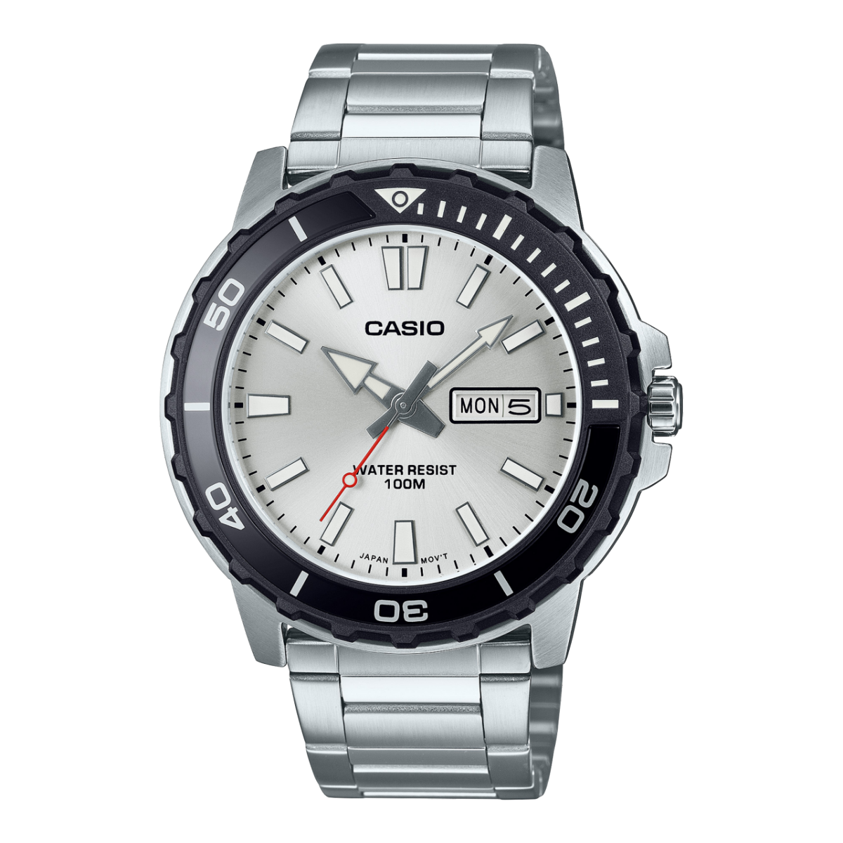 CASIO MTD-125D-7AV 手錶 黑色 #1