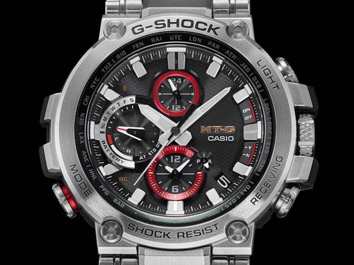 G-SHOCK MTG-B1000D-1A 手錶 銀色 #4