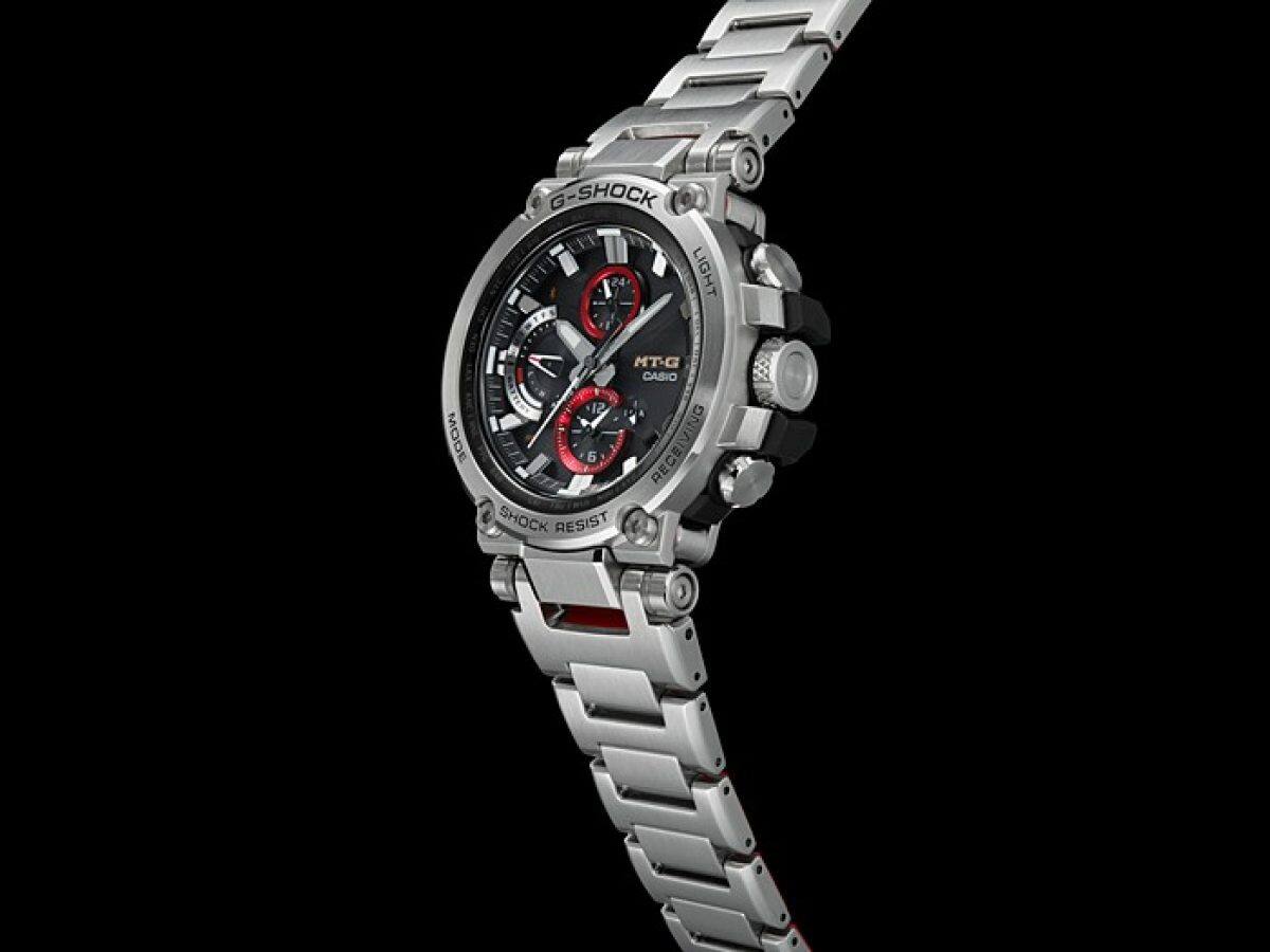 G-SHOCK MTG-B1000D-1A 手錶 銀色 #5