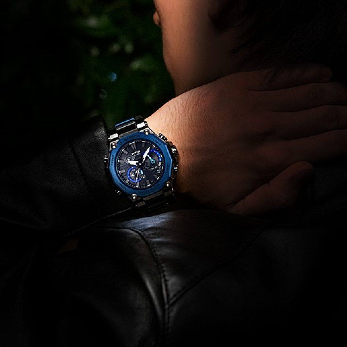 G-SHOCK MTG-B2000B-1A2 手錶 藍色，淺藍 #8