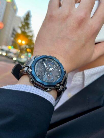 G-SHOCK MTG-B2000B-1A2 手錶 藍色，淺藍 #2