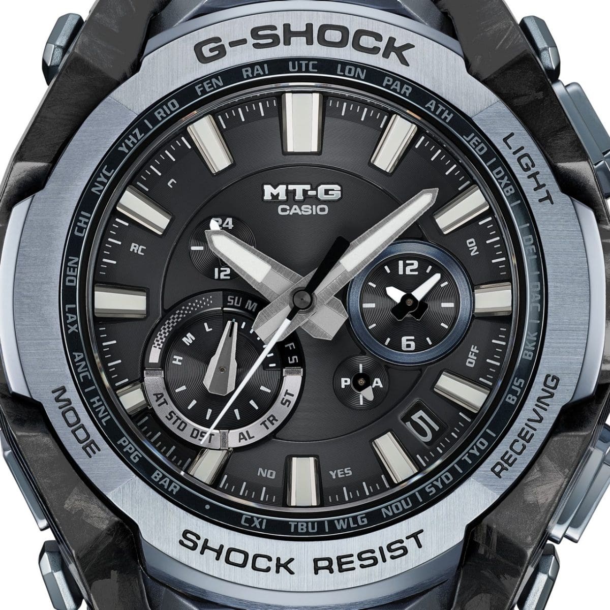 G-SHOCK MTG-B4000B-1A2 手錶 藍色，淺藍 #12