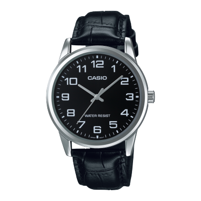 CASIO MTP-V001L-1B 手錶 銀色 #1