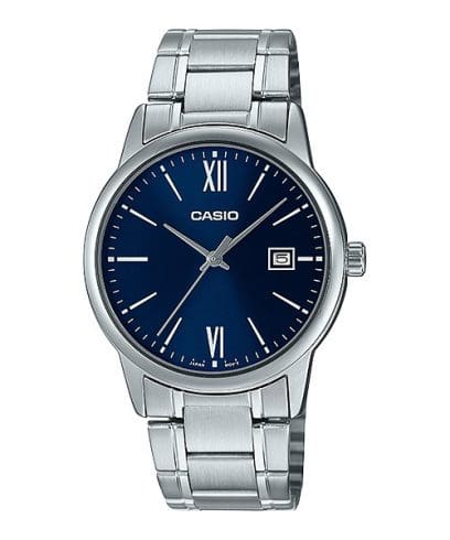 CASIO MTP-V002D-2B3 手錶 銀色 #1
