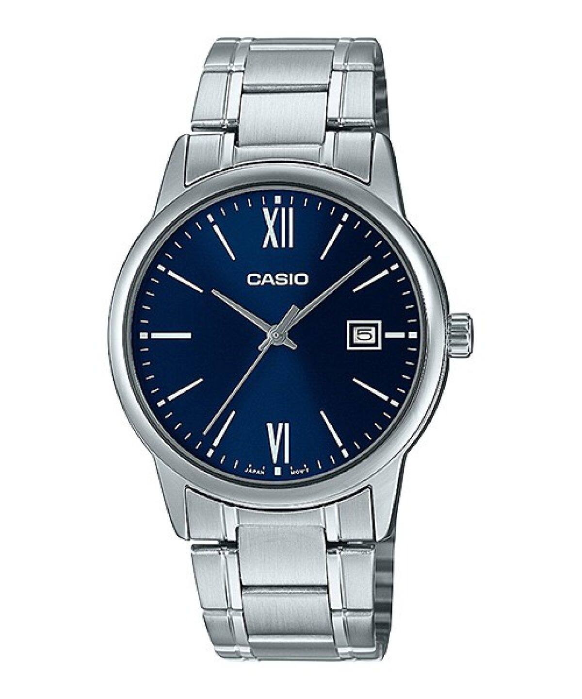 CASIO MTP-V002D-2B3 手錶 銀色 #1