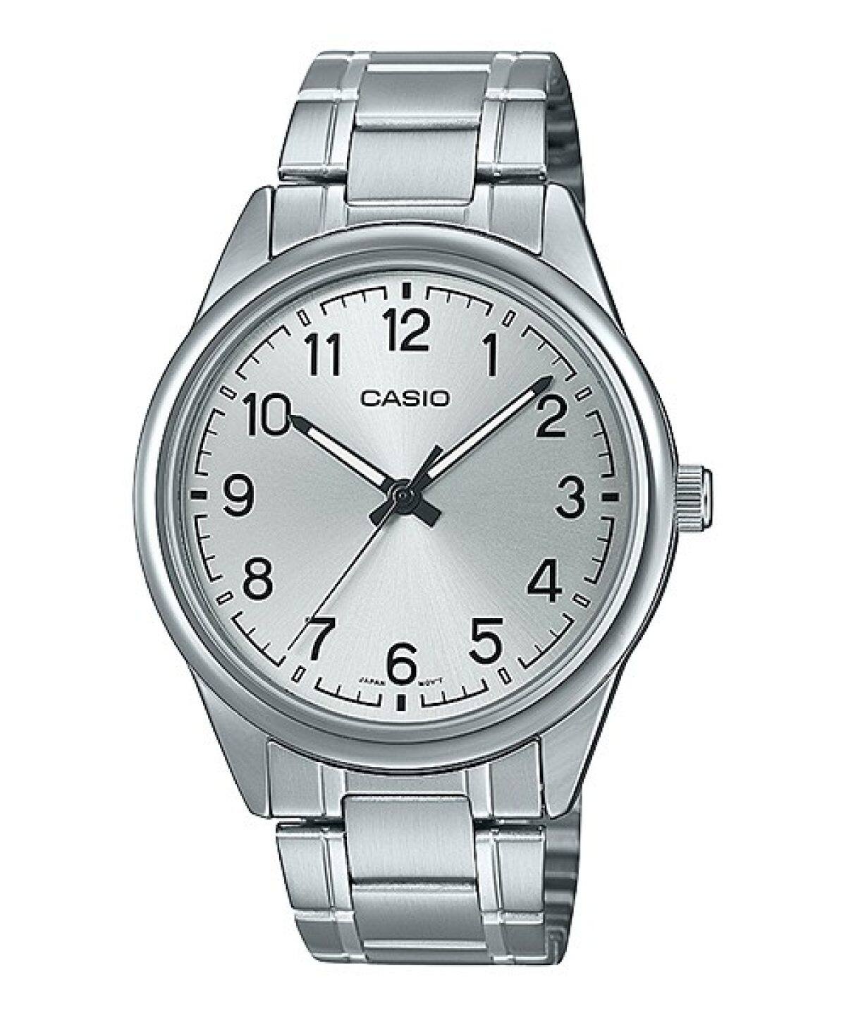 CASIO MTP-V005D-7B4 手錶 銀色 #1