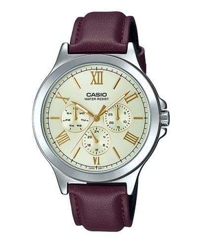 CASIO MTP-V300L-9A 手錶 銀色 #1