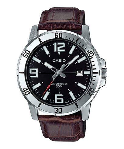 CASIO MTP-VD01L-1BV 手錶 銀色 #1