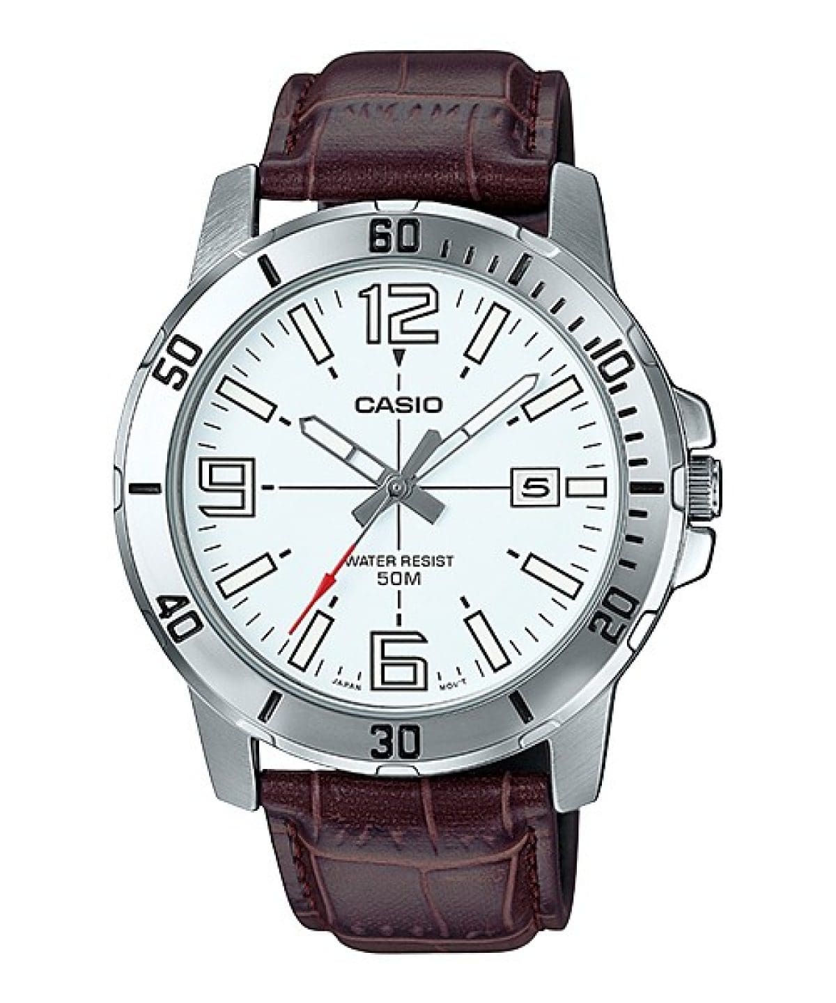 CASIO MTP-VD01L-7BV 手錶 銀色 #1