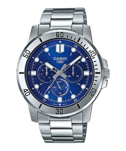 CASIO MTP-VD300D-2E 手錶 銀色 #1