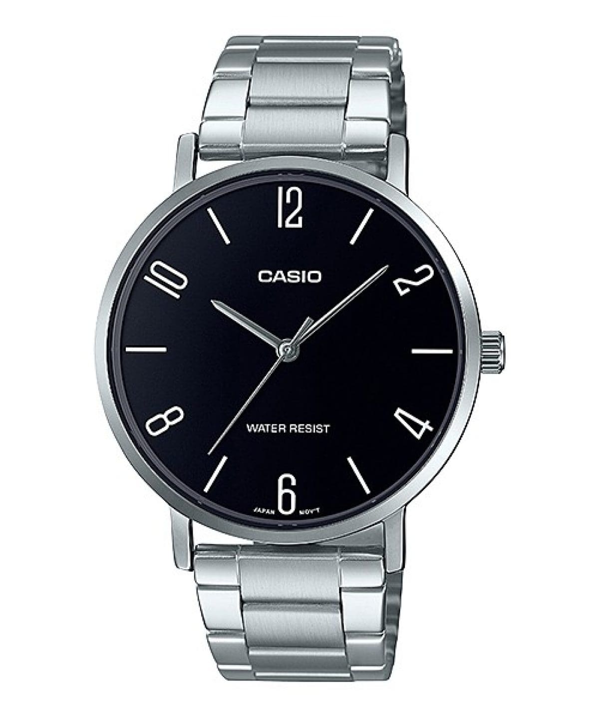 CASIO MTP-VT01D-1B2 手錶 銀色 #1