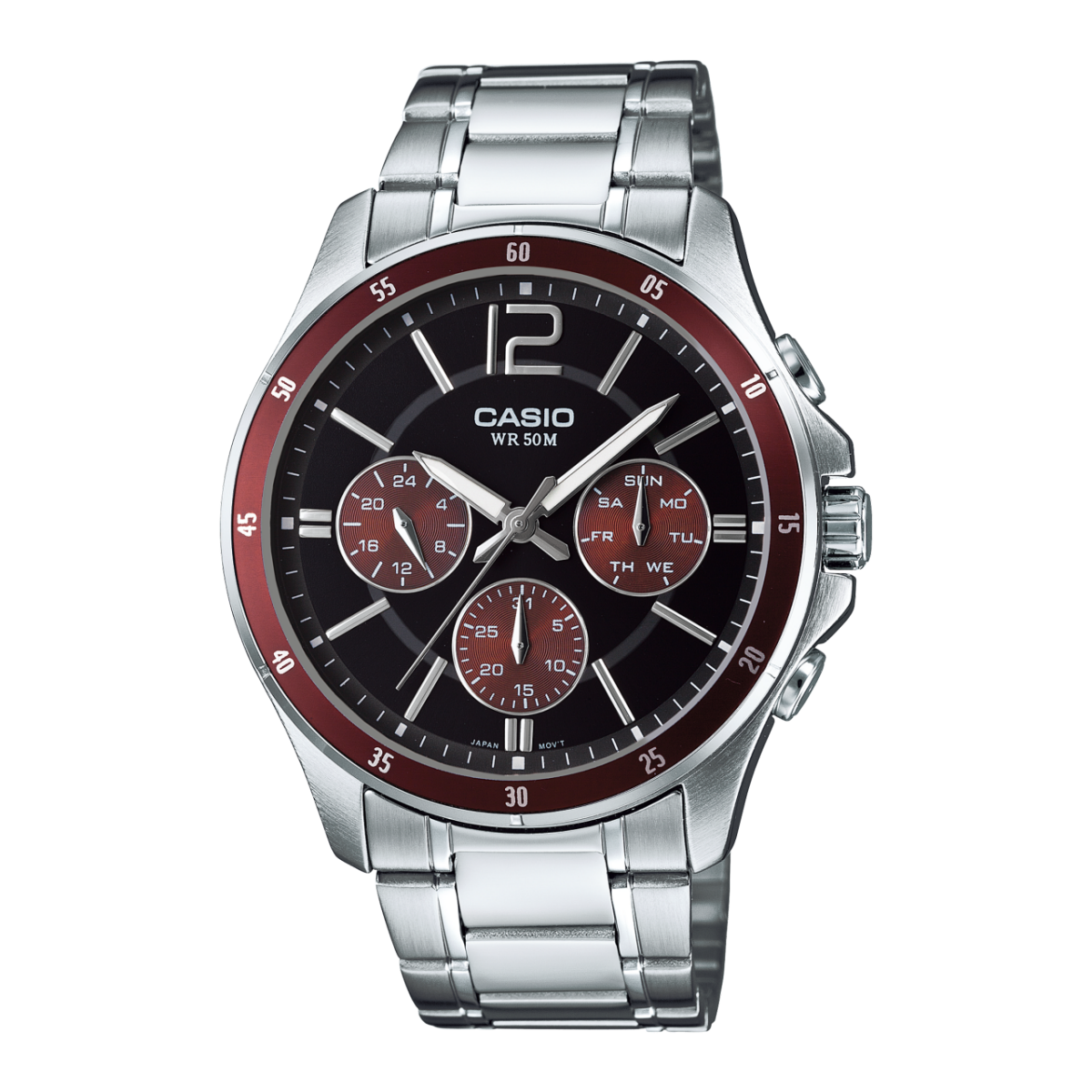 CASIO MTP-1374D-5AV 手錶 啡色 #1