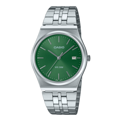 CASIO MTP-B145D-3AV 手錶 銀色 #1