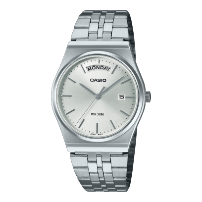 CASIO MTP-B146D-7AV 手錶 銀色 #1