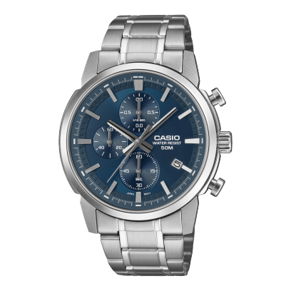 CASIO MTP-E510D-2A2V 手錶 銀色 #1