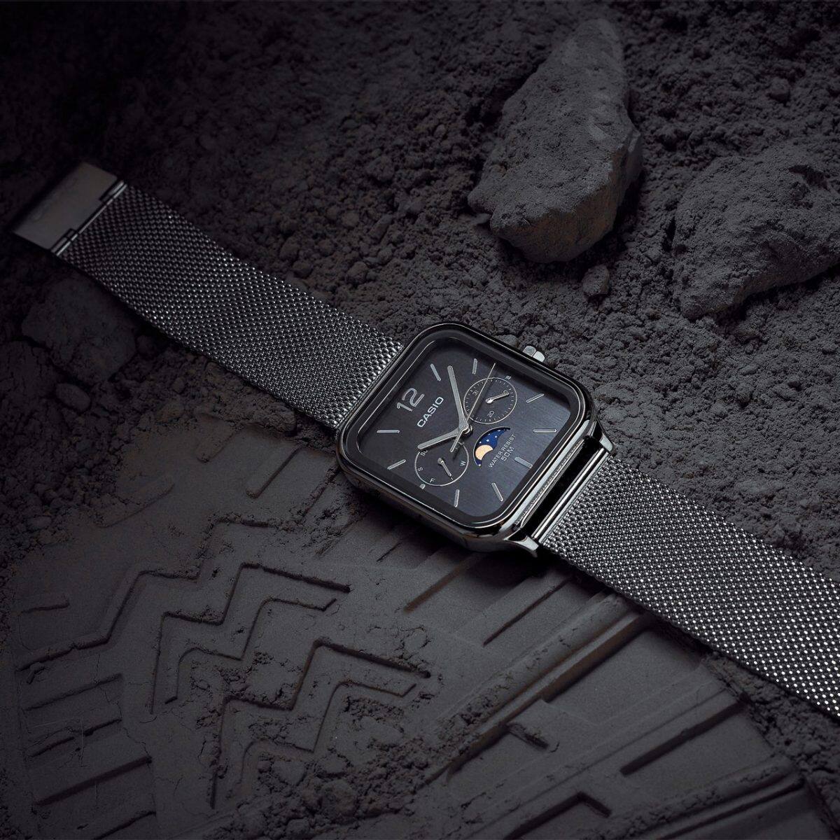 CASIO MTP-M305M-1AV 手錶 銀色 #2
