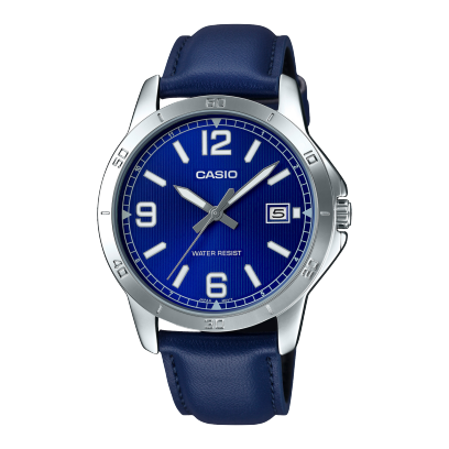 CASIO MTP-V004L-2B 手錶 銀色 #1