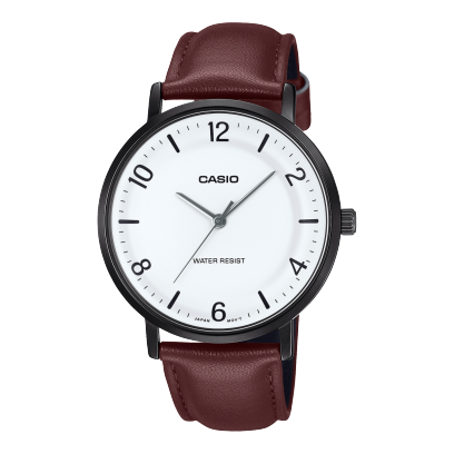CASIO MTP-VT03BL-7B 手錶 黑色 #1