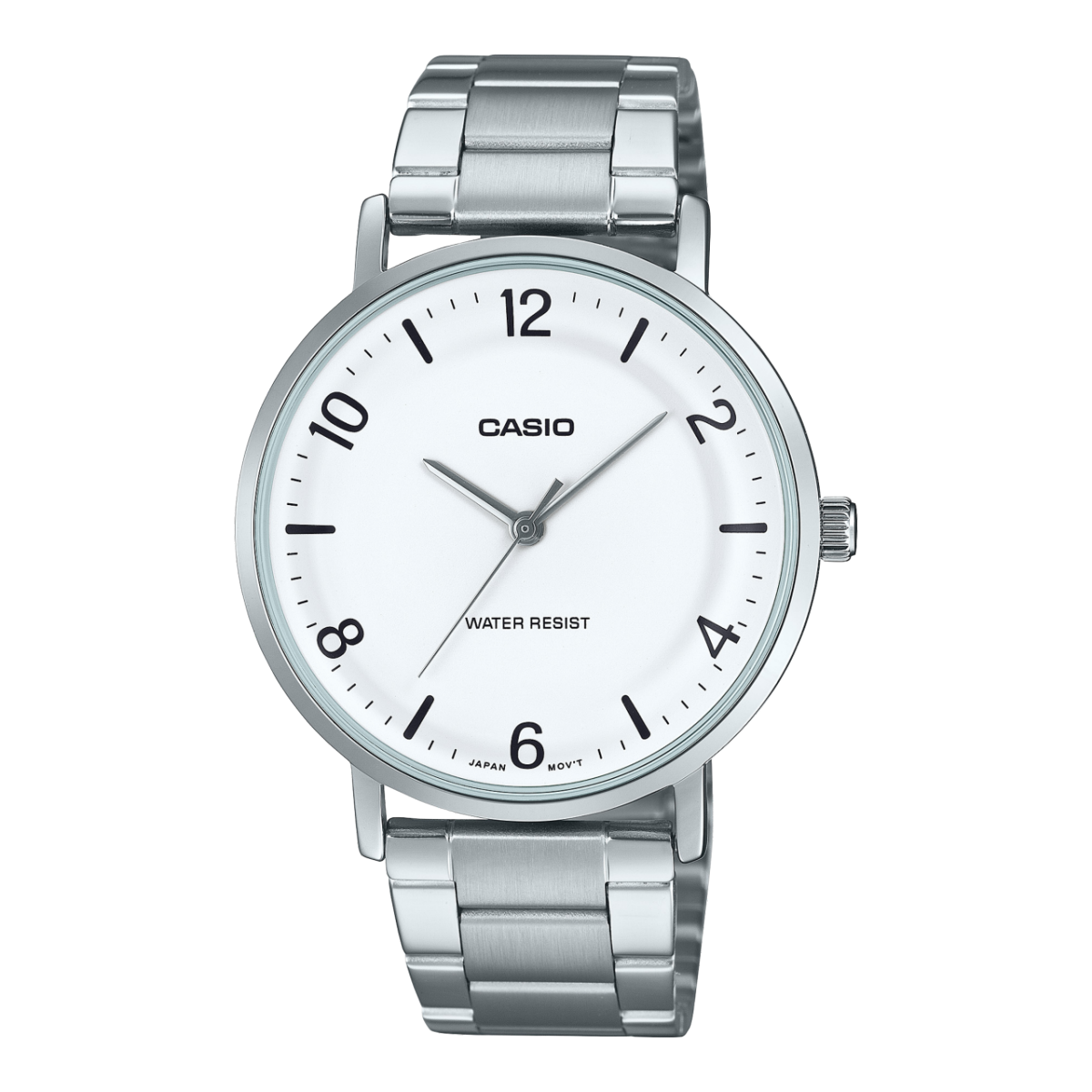 CASIO MTP-VT03D-7B 手錶 銀色 #1