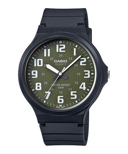 CASIO MW-240-3BV 手錶 黑色 #1