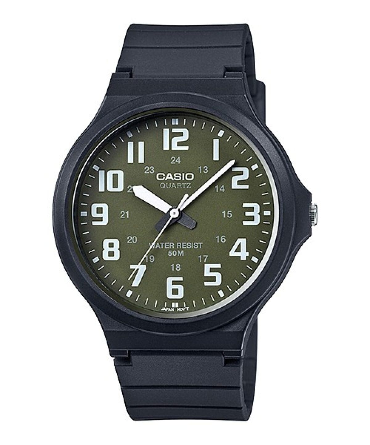 CASIO MW-240-3BV 手錶 黑色 #1