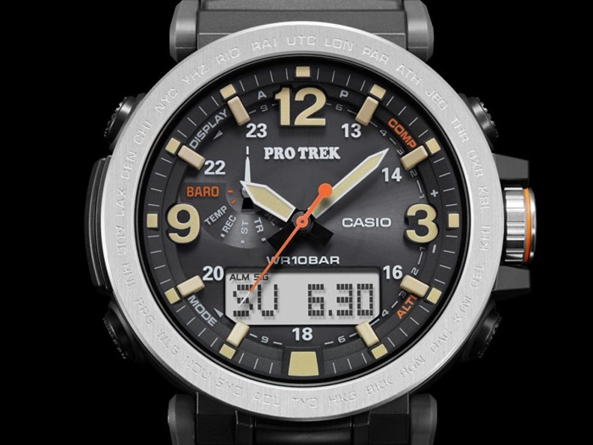 PRO TREK PRG-600-1 手錶 灰色 #3
